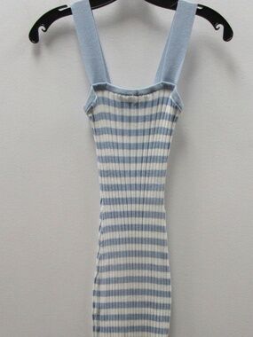 Striped Midi Dress, Super Stretchy, Medium